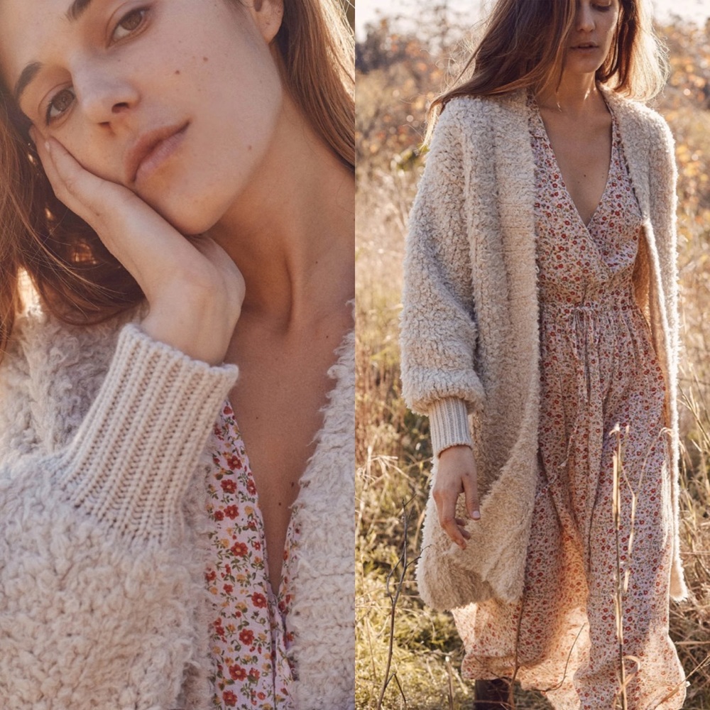 Christy Dawn Frankie Chalet Cashmere Knit Cardigan
